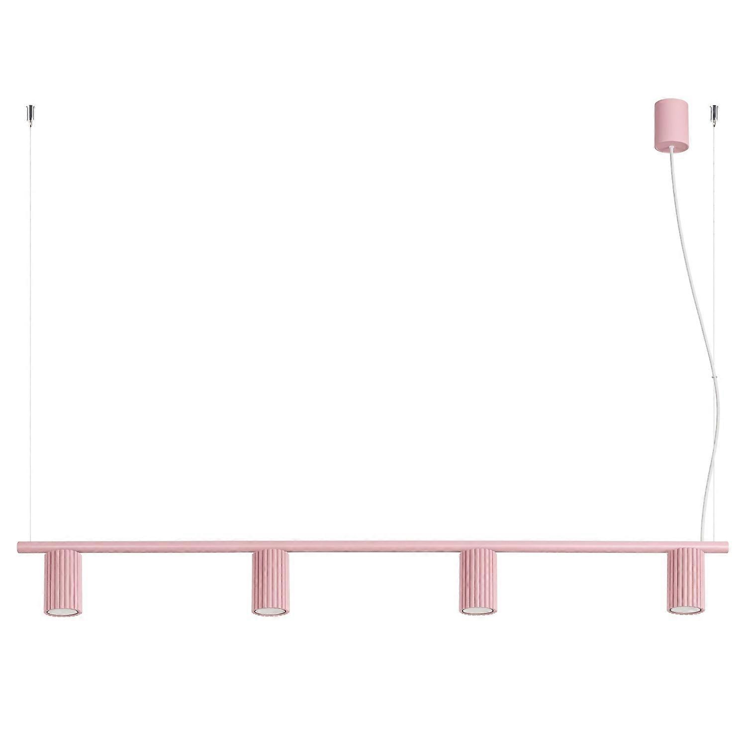 Chandelier KARBON 4 pink