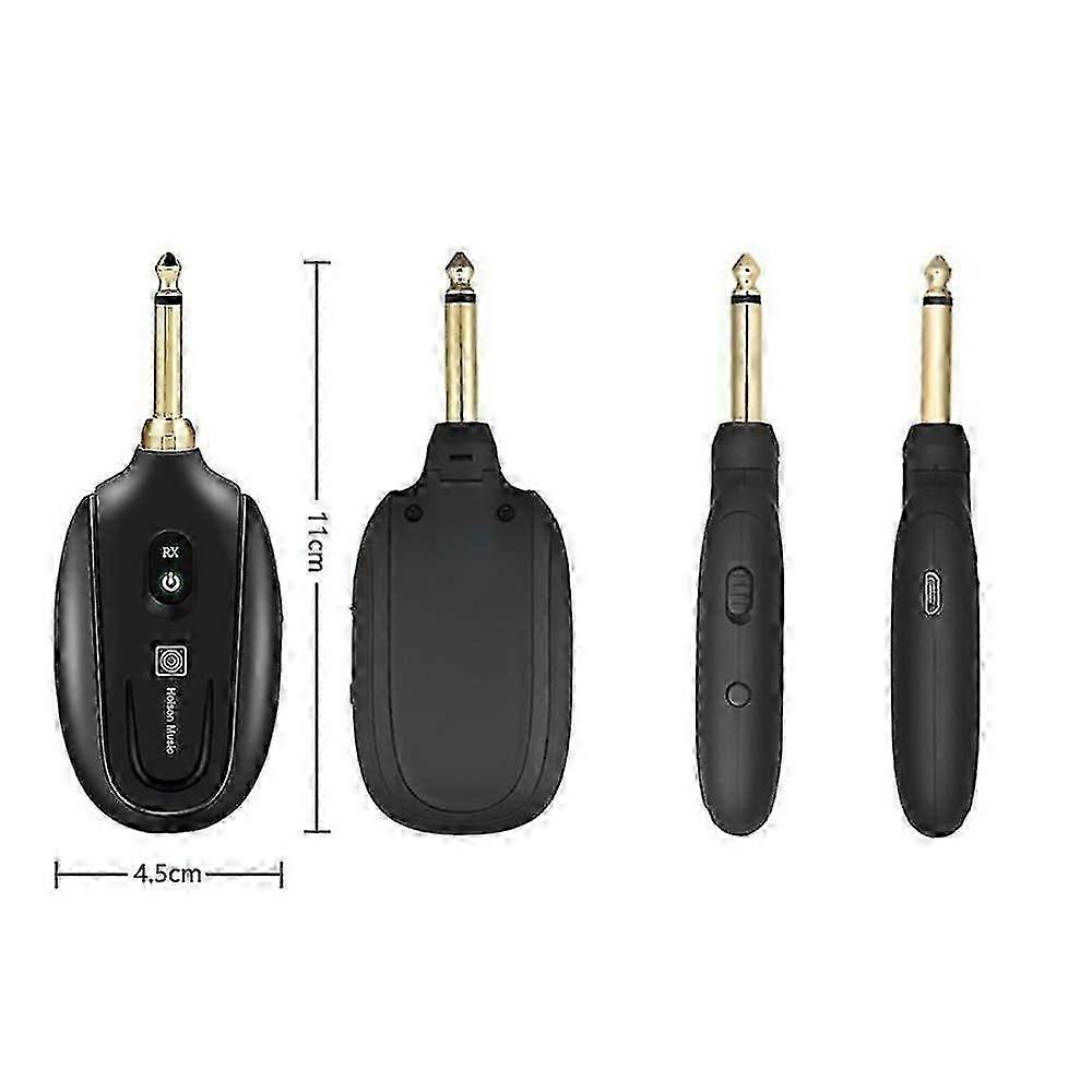 Wireless Guitar System Rechargeable Wireless Guitar Transmitter