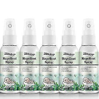 Wormwood Mosquito Repellent Spray | Anti-Mosquito Anti-itch | Long-lasting Protection | Outdoor Activities | 30ml | 1-5 Pack