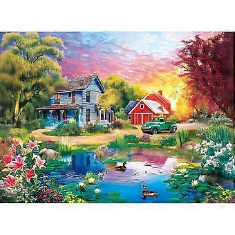Puzzle for AdultsCountry Life PuzzleRecycled Nature Landscape Jigsaw PuzzlesChallenging Game Birthday Party Gift Toy for Adults Seniors VRE264