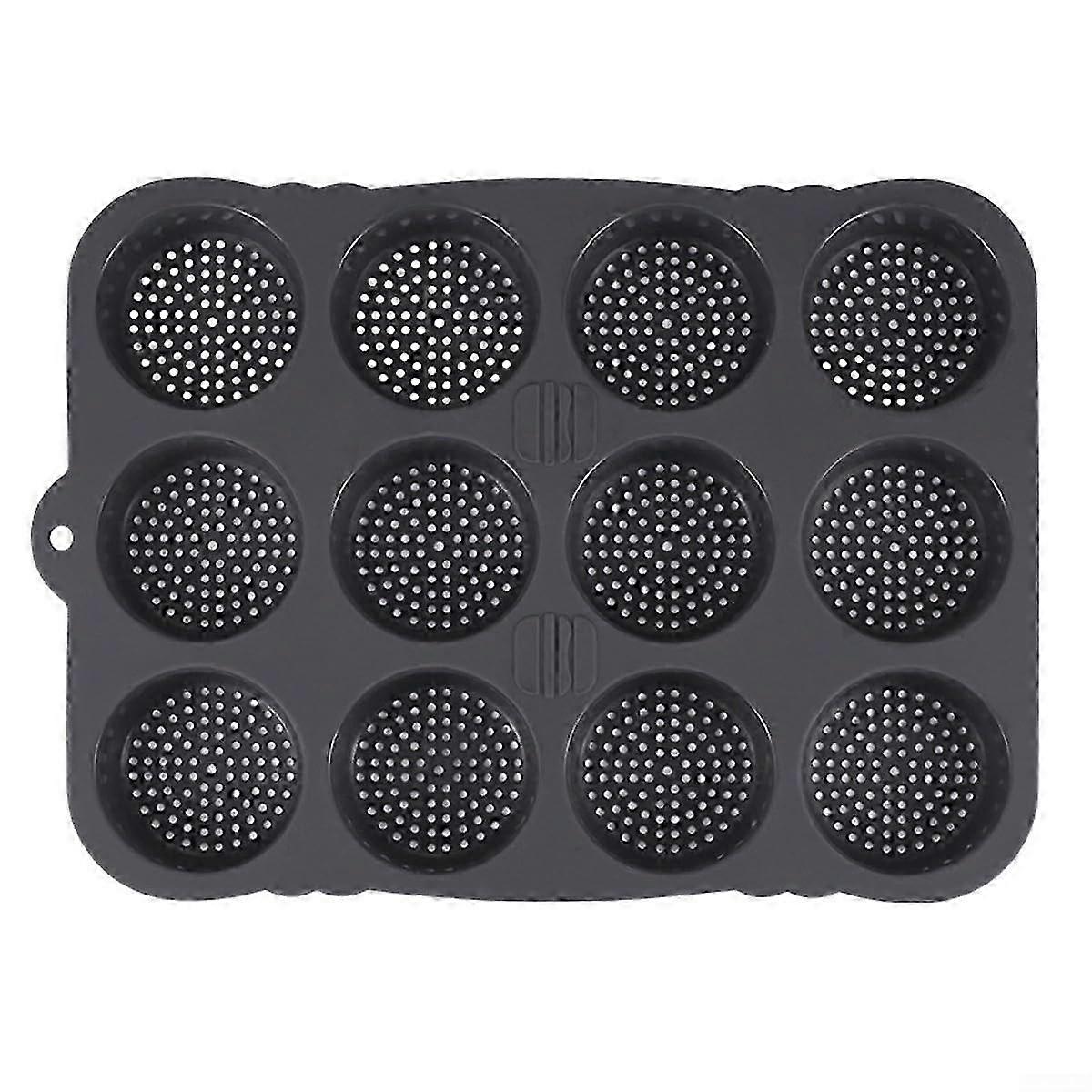 12-Cavity Easy-Release Bun Pan