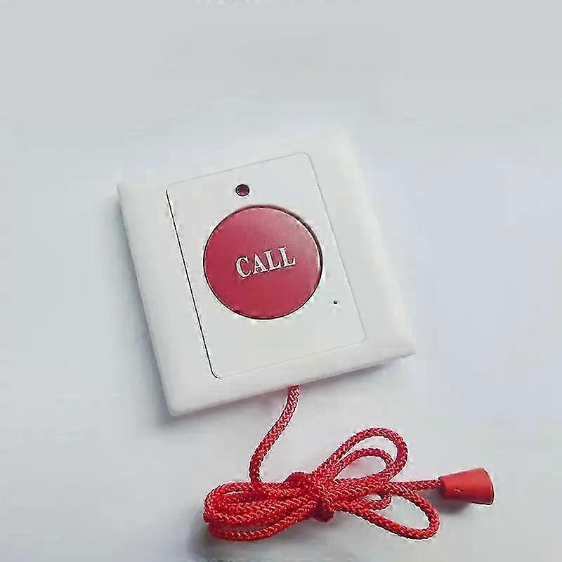 5pcs Wired Emergency Call Button With Press Button And Pulling Rope compatible with Hospital Help Call System