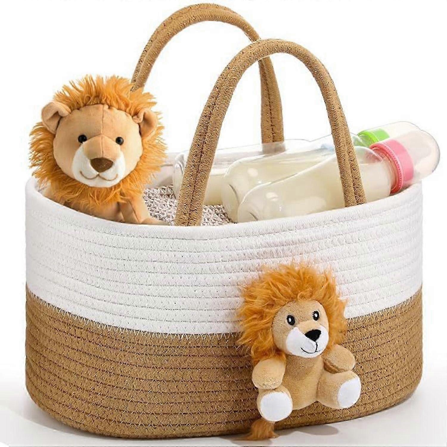 Lightweight Elephant Bath & Diaper Caddy