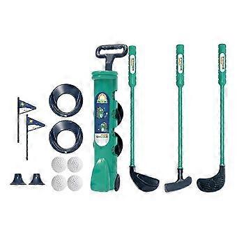 Kids Golf Set with Club Holder Bag Parent Child Indoor and Outdoor Golf Club Set Toy Golf Toys for 3 4 5 6 Years Old Children z_Esz3