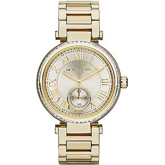 Mkora Skylar Quartz Analog Women's Watch with MK5867 Gold Plated Stainless Steel Bracelet