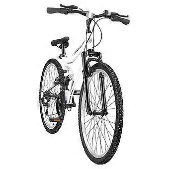 MountainBike for Men and Women 27.5in Outdoor Bicycle 18Speeds, Adult Bikes, Full Suspension, Adjustable Saddle, All-Terrain Tires