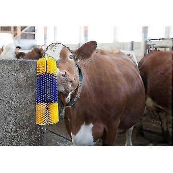 Animal Grooming Brush, Nylon Skin Cleaning Brush Compatible with Horses, Cows, Goats, 45cm or 51cm