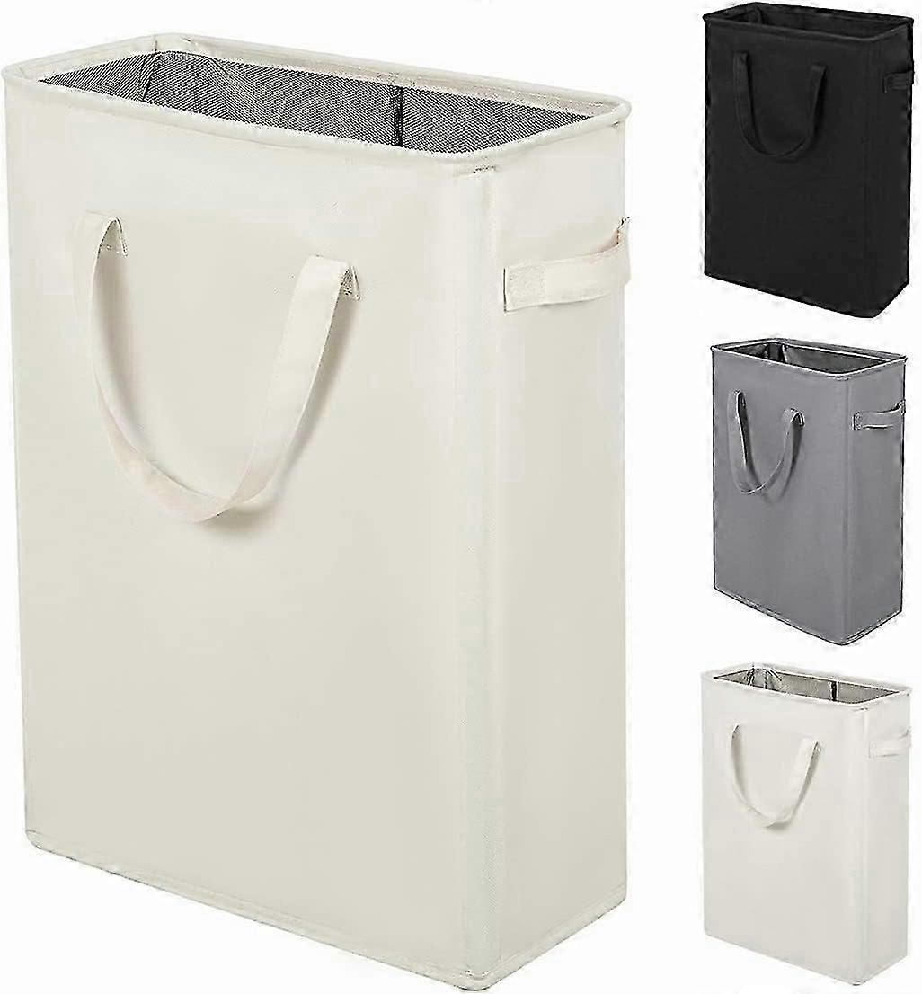 Slim-profile Collapsible Laundry Basket