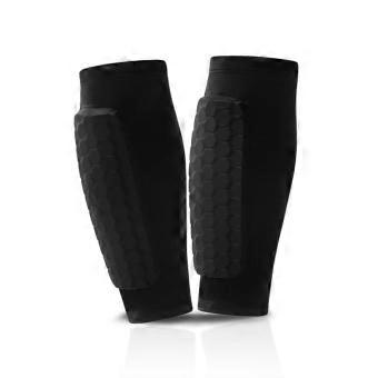 Shin Guard Anti-Collision EVA Calf Protector Breathable Leg Sleeve for Adults,