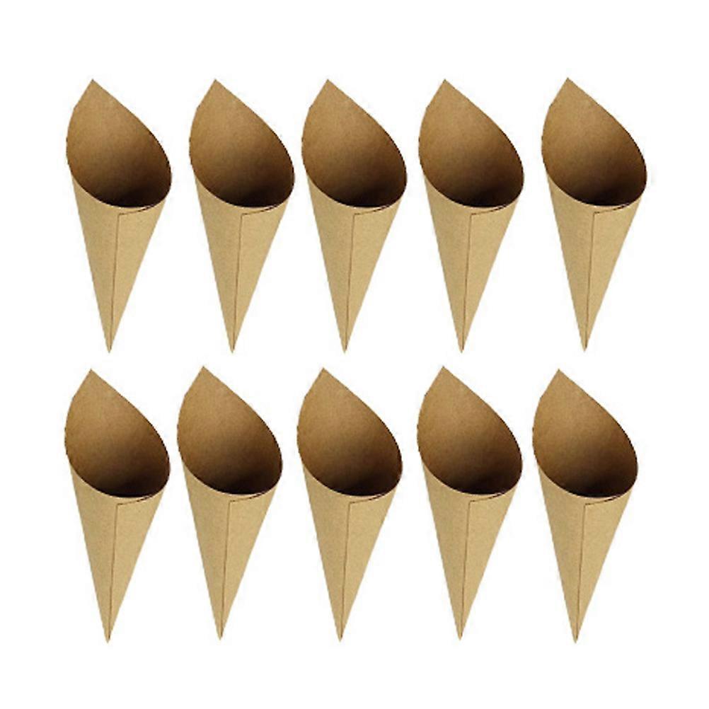 Conical Shaped Paper Decor Confetti Containers compatible with Decoration 50Pcs Bundle
