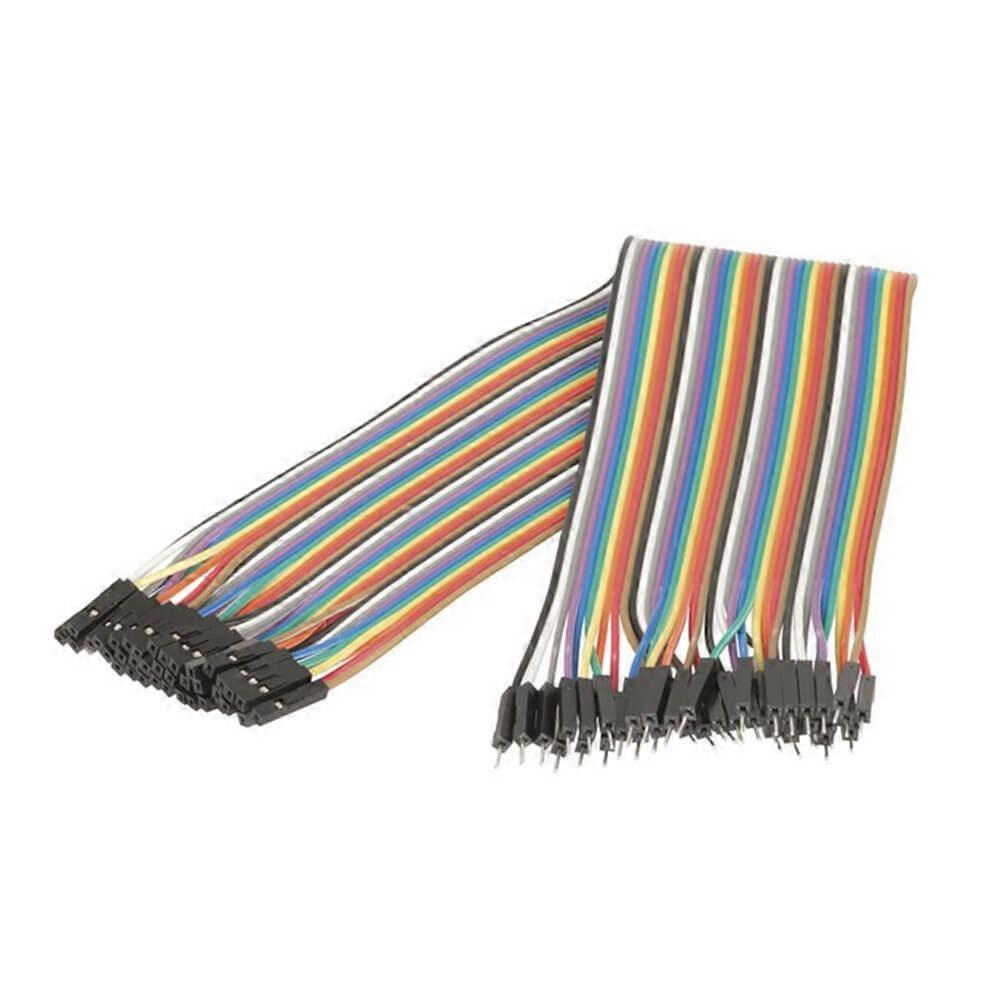 PLUG-SOCKET jumper fører 150mm 40 stykker fleksibel premium perfekt gaveide