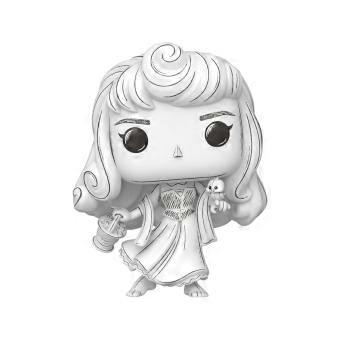 Funko Disney: Sketched Aurora Pop! Vinyl Collectible Figure 4.1-Inch Tall