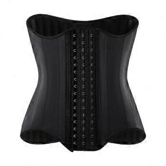 Abdominal Compression Waist Trainer - Colombian Latex Body Shaper Girdle with Steel Bone for Women