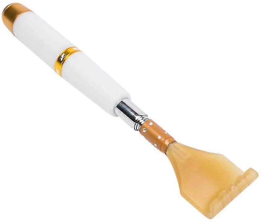Extendable Back Scratcher - Body Massager Tool (white)-brnv