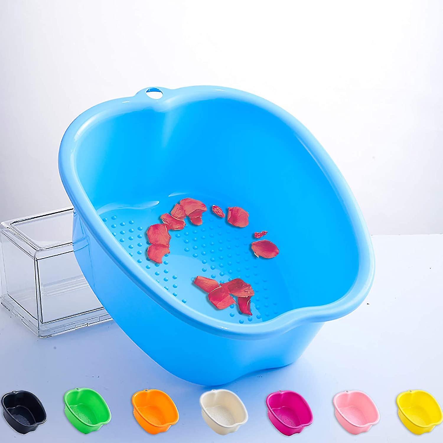 Bassin de bain de trempage des pieds, grand seau de pied en plastique, pédicure Spa Bowl
