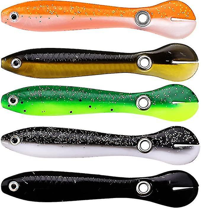 Fiske lokker, fiskeutstyr Bass Lokker Fiske ting Simulering Loach Myk Agn, Sakte Synkende Bionic Svømming Lokker