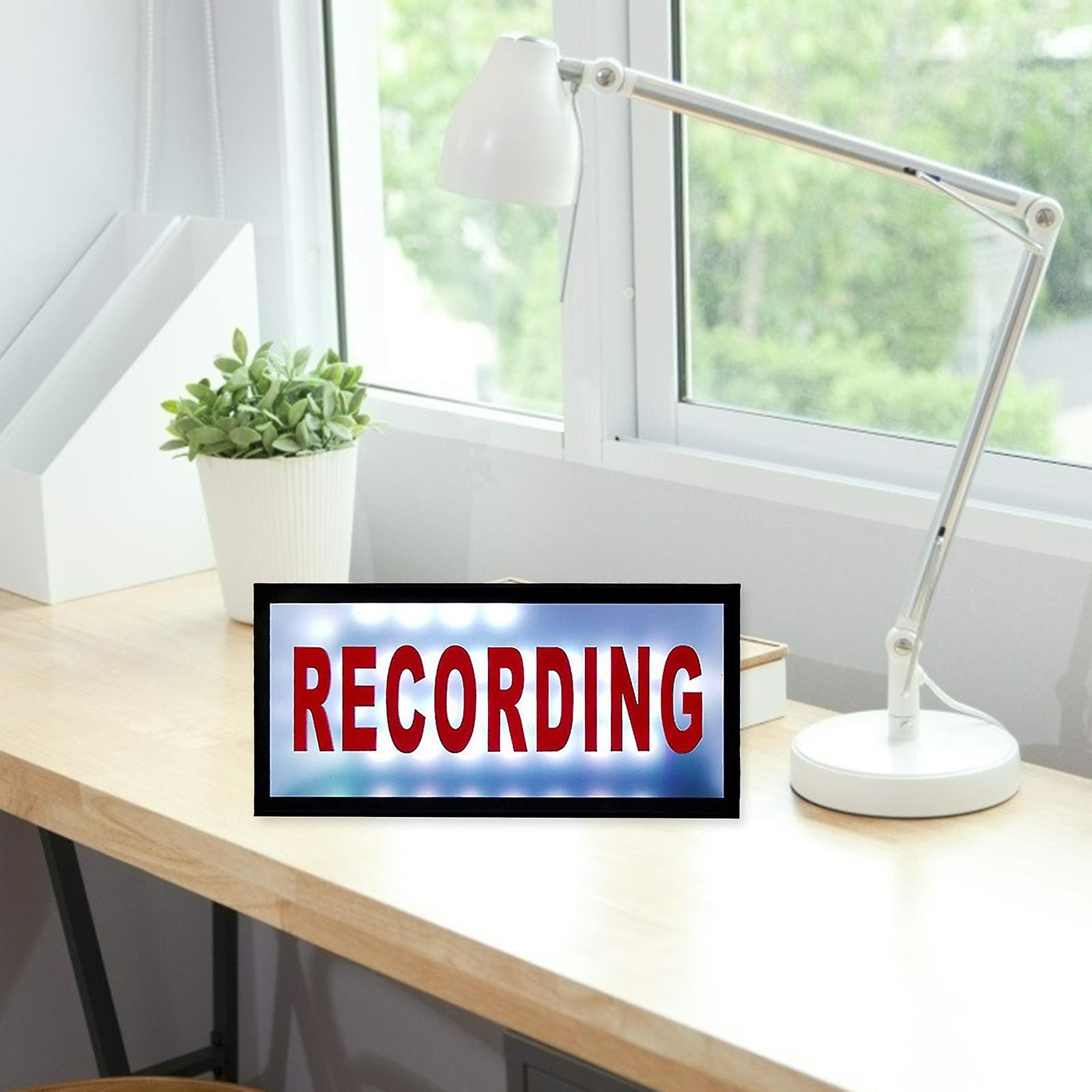 Busylight Sign Remote Control Illuminated Light Box for Studio Black USB