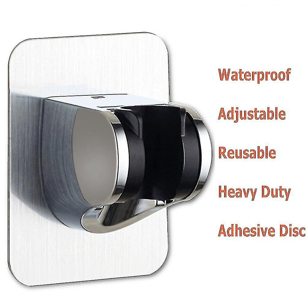 Adjustable Self-adhesive Handheld Shower Stand With Adhesive 3m Tray