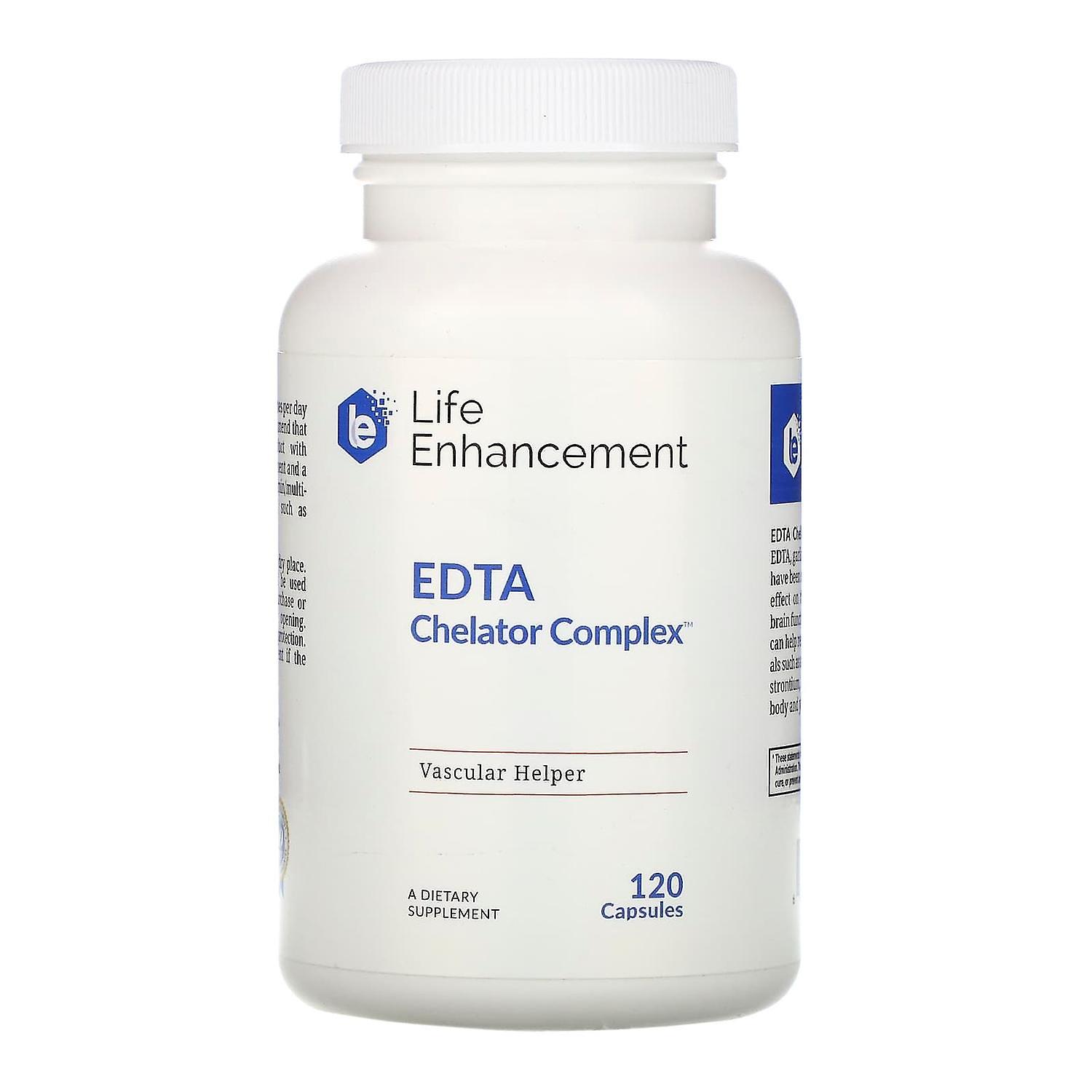 Life Enhancement, EDTA Chelator Complex, 120 Capsules