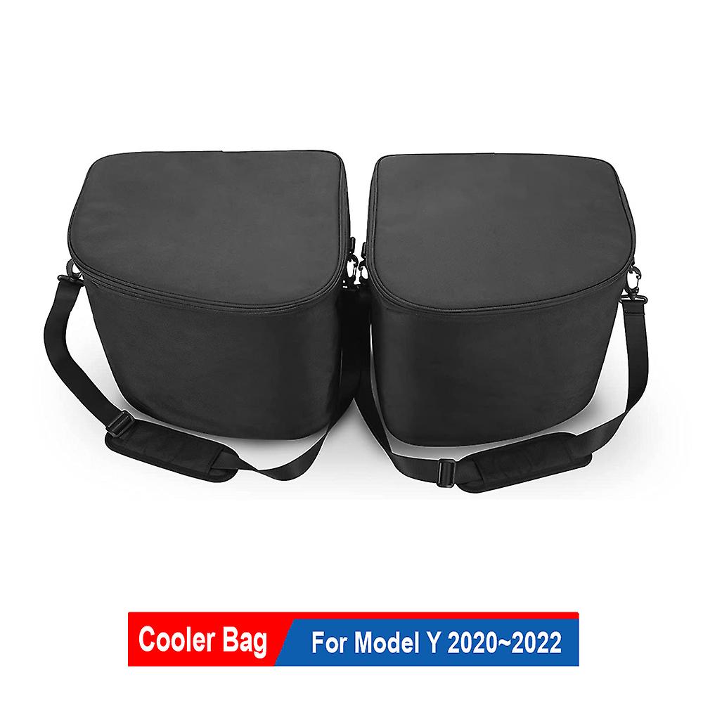 For Tesla Model Y Frunk Cooler Organizer Insulation Bag Front Trunk Storage Organizers For Tesla Model 3 Insulated Cooler Bag