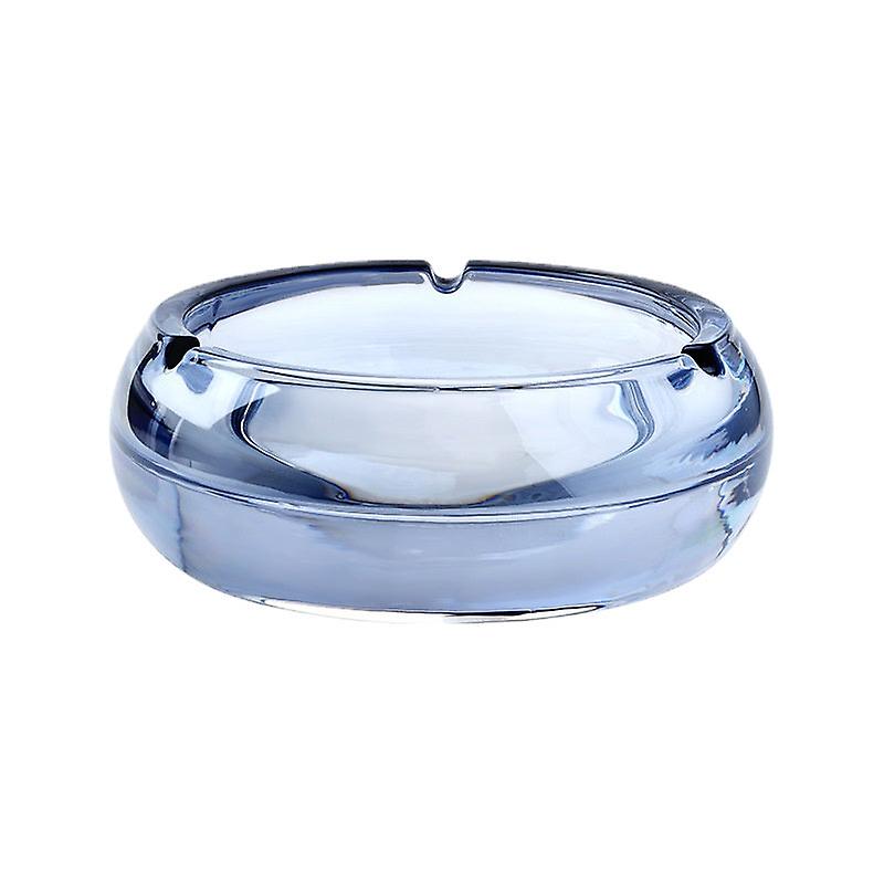 Ashtray Thickened New Electroplating Multi-color Household Large, Medium Small Size Crystal Glass