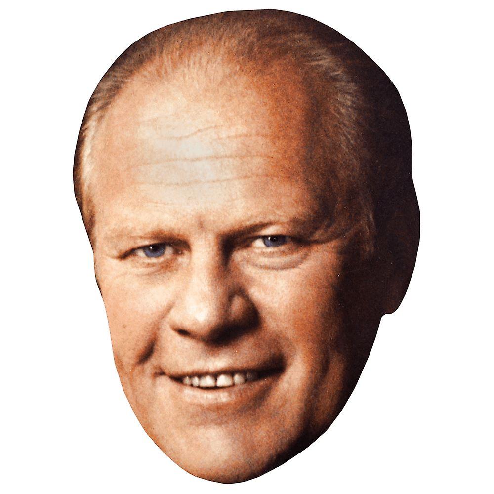 Gerald Ford (Smile) Celebrity Mask, Flat Card Face