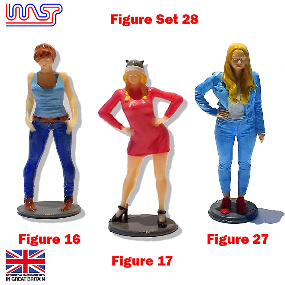 Trackside Figure Scenery Display Set 28 New 1:32 Scale WASP