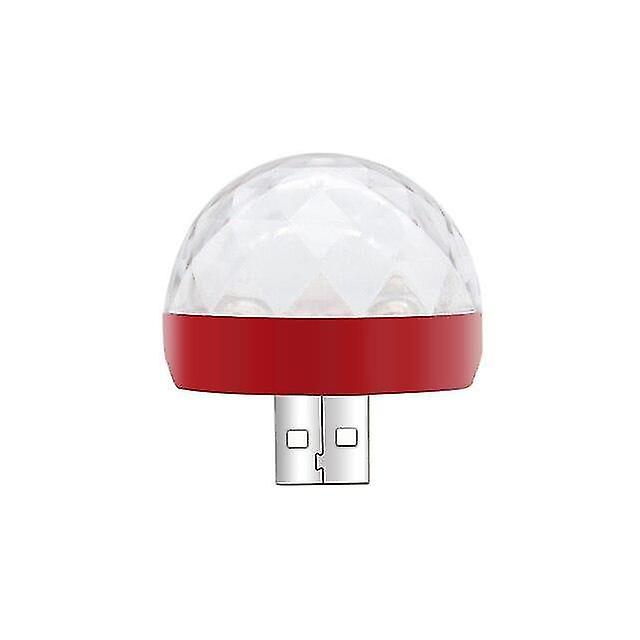 Red Android port Rgb Mini Usb Led Party Lights