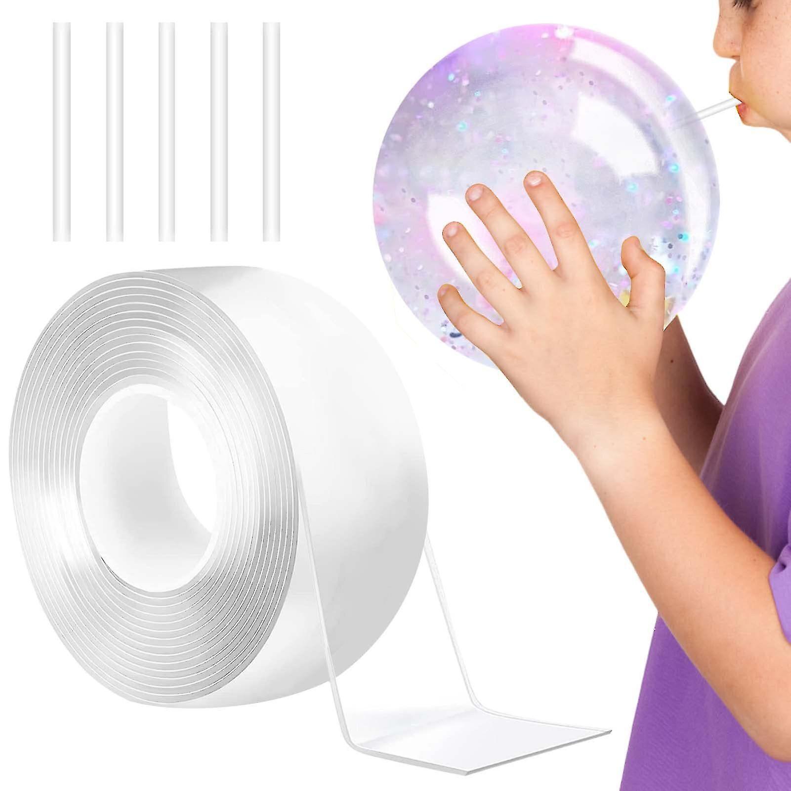 Adhesive Tape Bubbles Balloon Toy Nano Tape Bubbles Nano Tape For Making Bubbles