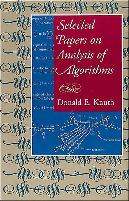Selected Papers On Analysis Of Algorithms by Donald E. Knuth Paperback Book