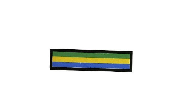 Patch Ecusson Brode Prints Travel Souvenir Backpack Gabonese Flag Gabonese R2