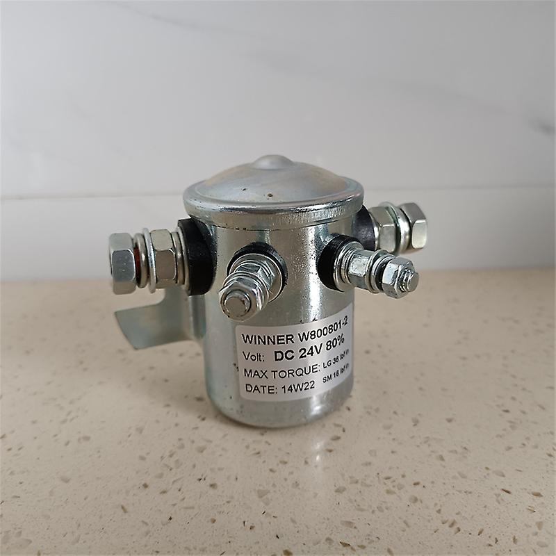 勝者W800801 W800801-2 12v 24v ポンプコンタクタリフトソレノイドリレー、スタッカーパレットトラック部品トラクタワゴンキャンプアクセサリ