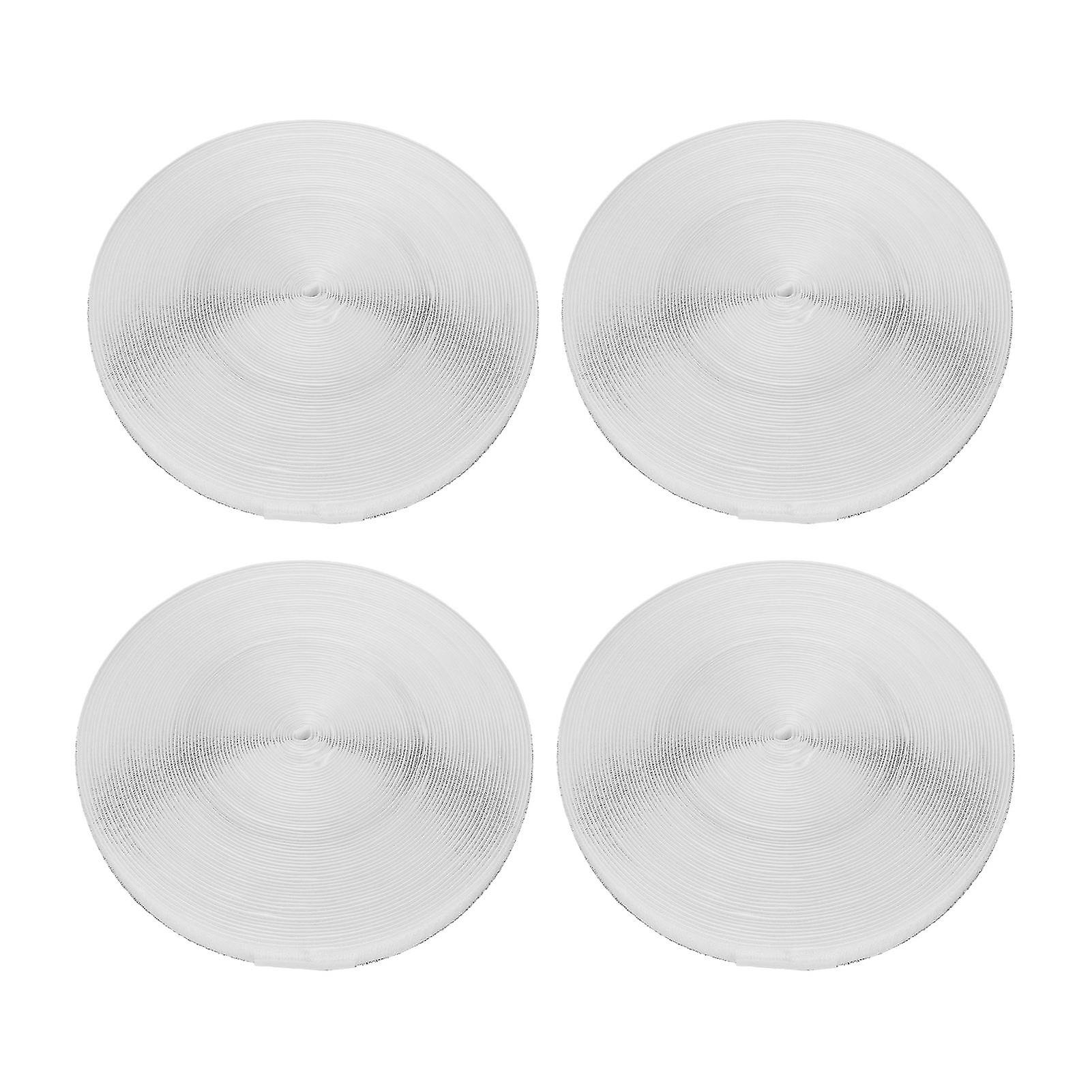 4pcs Hook and Loop Tape Each 1.0in Width 82ft Length Cuttable Nylon Hook and Loop Strips Heavy Duty Strips Fastener