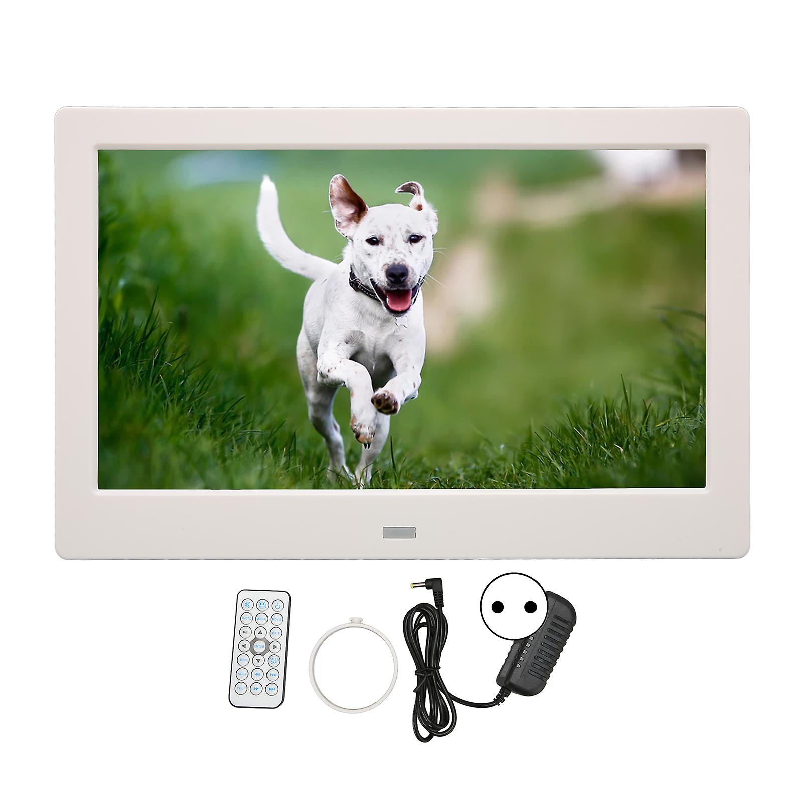 10.1" HD Digital Photo Frame with Auto Rotation, Video & Music Support, Remote Control