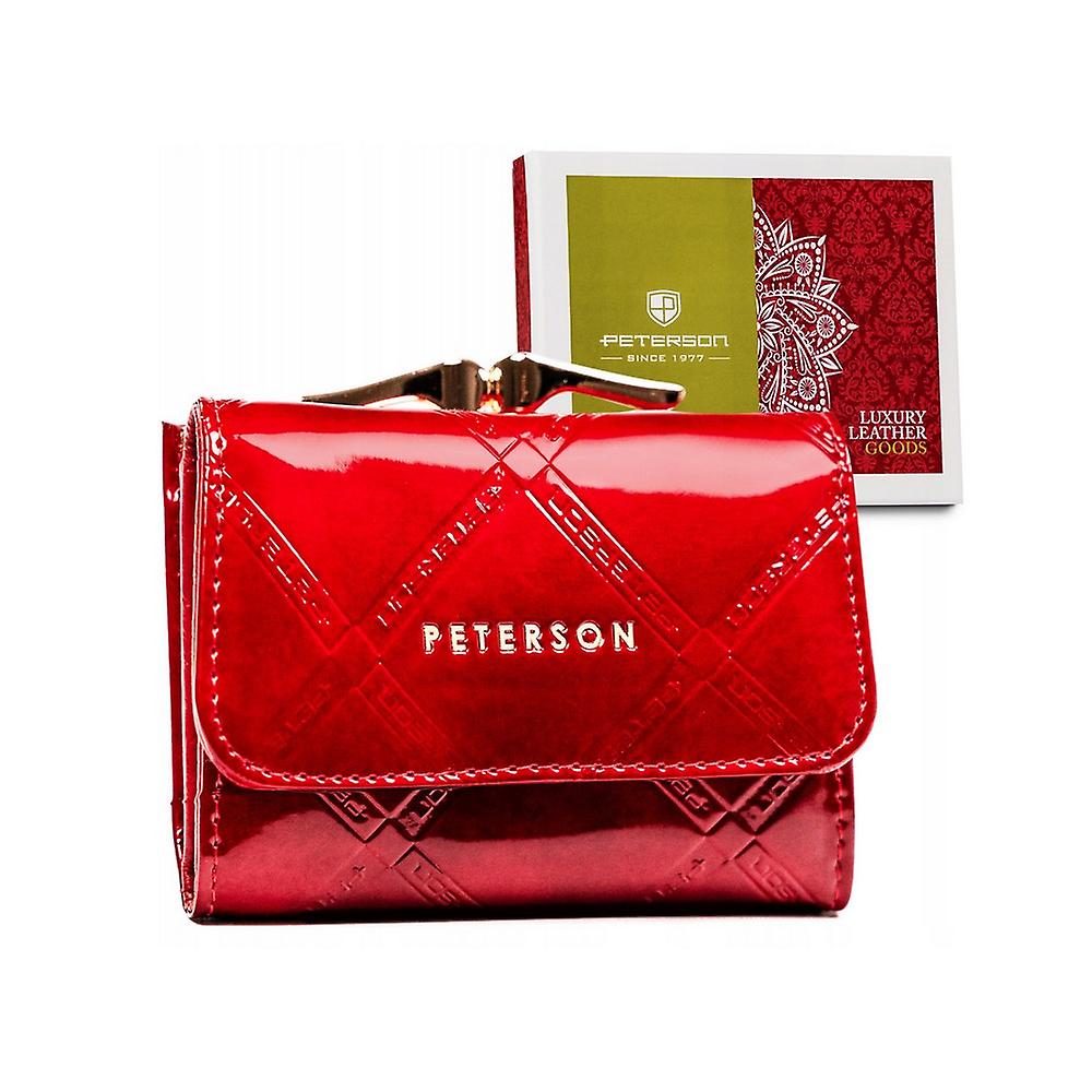 Wallet Peterson leather red DHPTN55287PLT66611