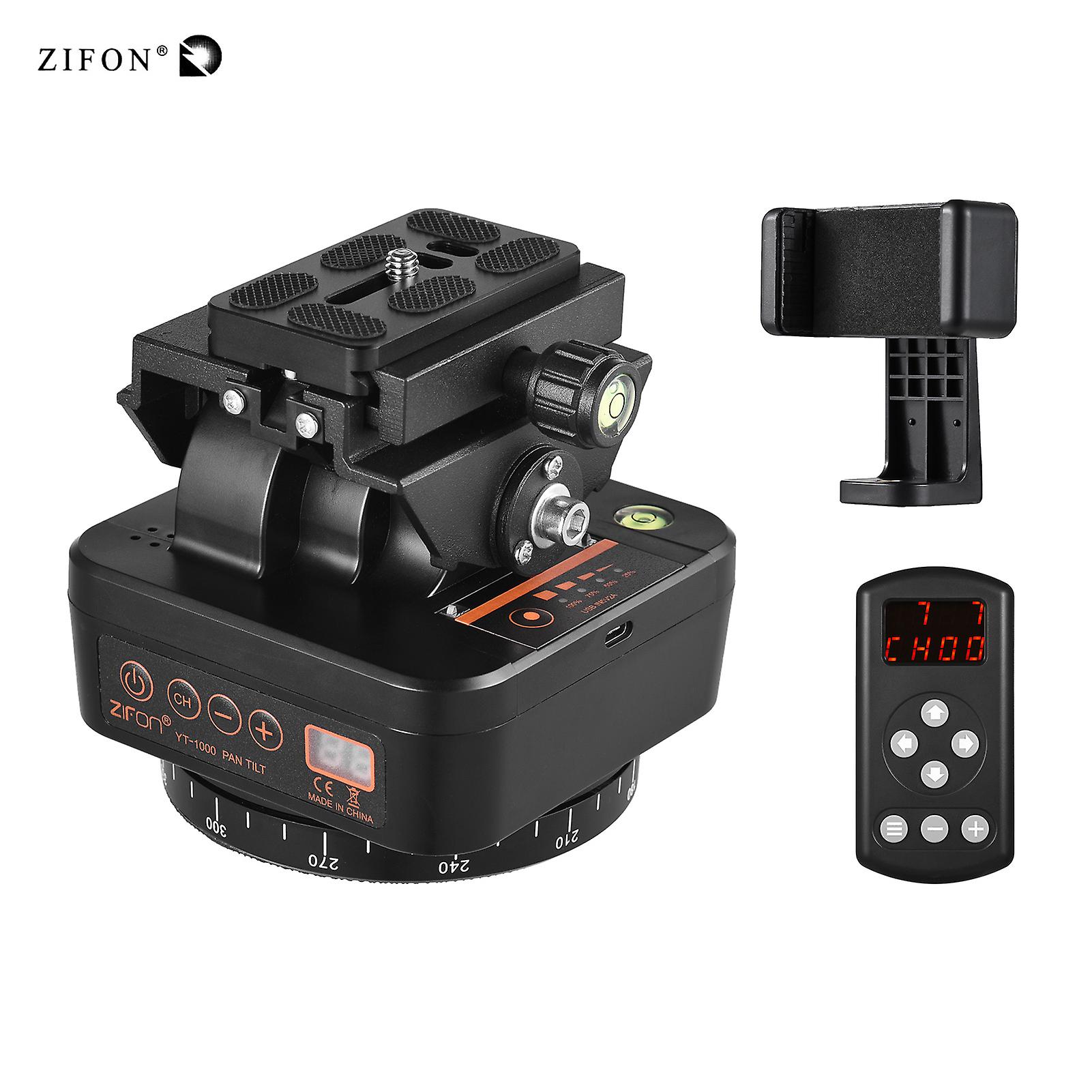 Testa Panoramica Motorizzata Con Face Tracking: Rotazione 360° E Telecomando 2.4G Per Video