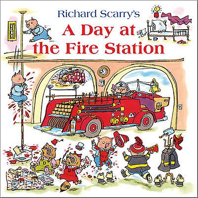 A Day At The Fire Station by Richard Scarry Paperback