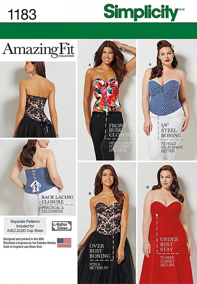 Simplicity Paper Sewing Pattern 1183