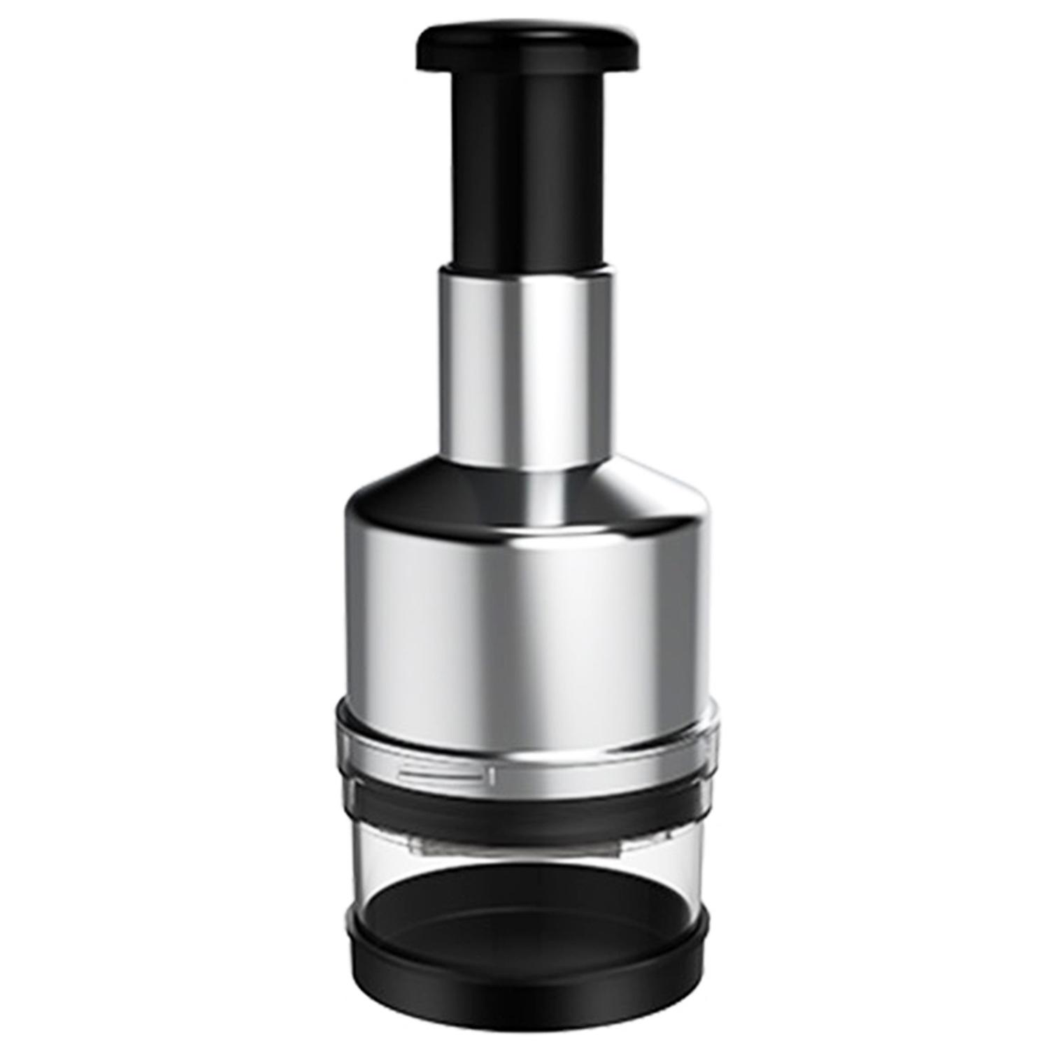 Hand Chopper Sharp Blade Automatic Rebound Even Cutting Vegetable Onions Garlic Nuts Salads Hand Cho