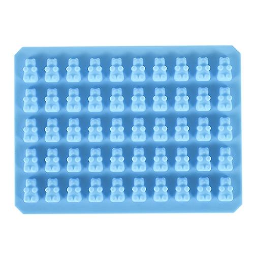 ZHOUBA Gummy Bear Candy Mold Kit Chocolate Bakeware DIY Decor Tool 50 Cavities