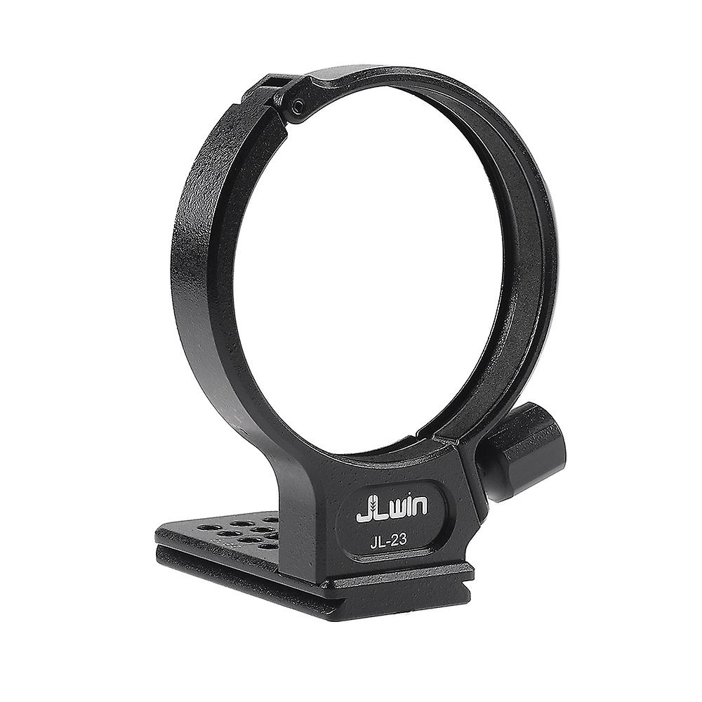 JLwin JL-23 82mm Tripod Mount Ring with 80mm Quick Release Plate 1/4in & 3/8in Threaded Holes Compat