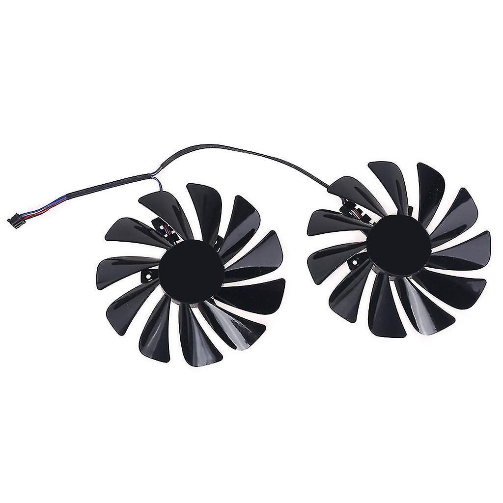 Fdc10u12s9-c Graphics Card Cooling Fan For Xfx Rx 5600 5700 Xt 4pin 12v 0.45a