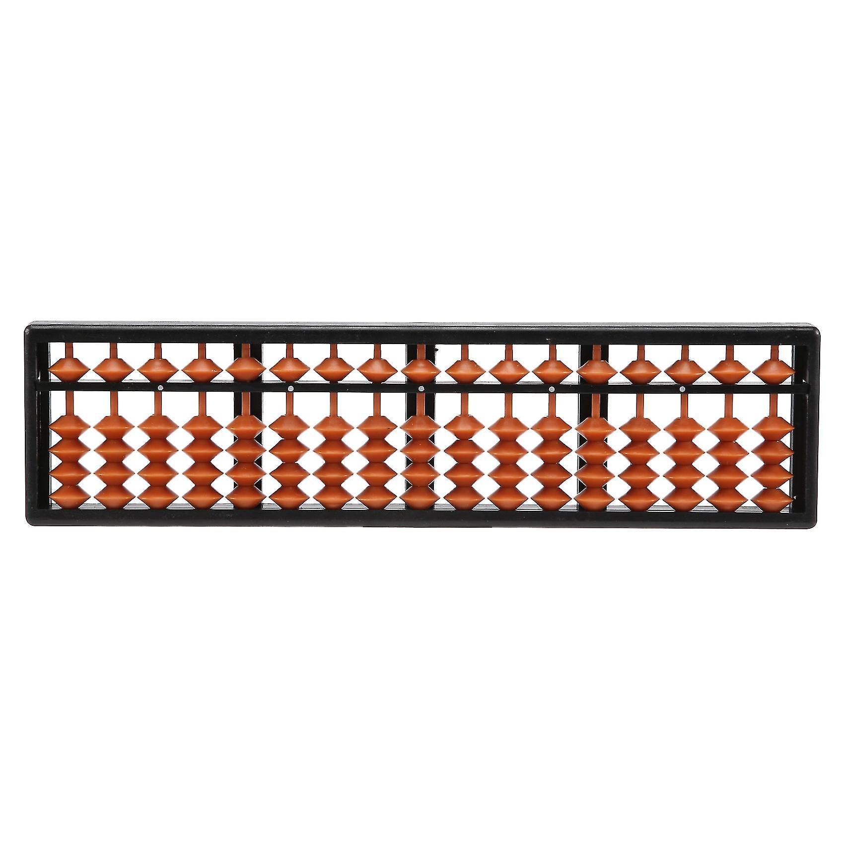 Plastic Abacus Arithmetic Abacus Kids Calculation Tool 17 Digits