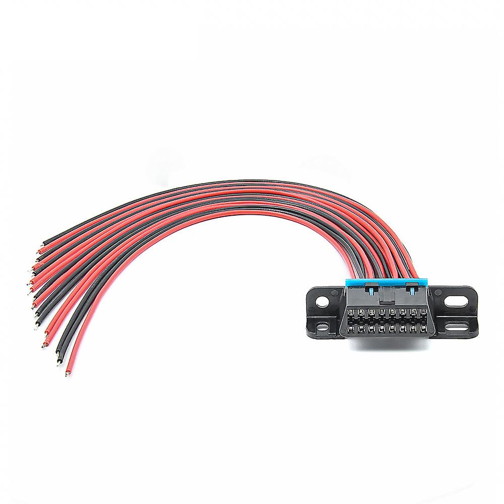 30cm Fixed Terminal Female Connector Extension Cable J1962f Obd2 16 Pin Female Connector