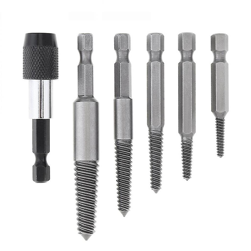 Broken Screw Extractor Remover Tool Speed Out Drill Bits Damaged Stripped Bolts