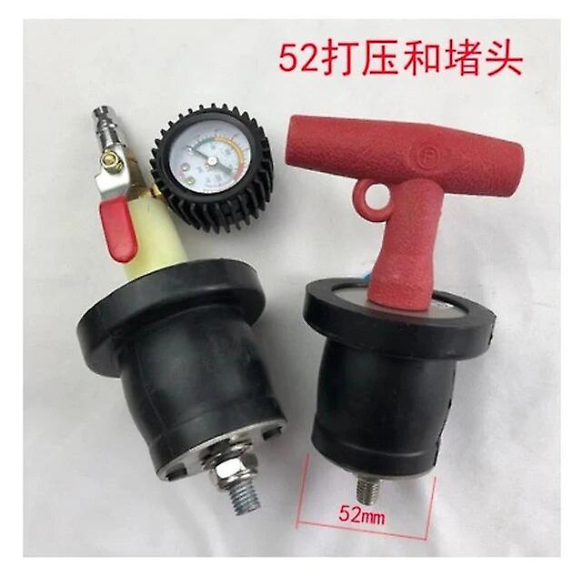 2pcs/Set Leak Test of Pressure Tube With Rubber Expansion Plug of Automobile Radiator Squeeze Squeeze Leak Detection Tool~65169