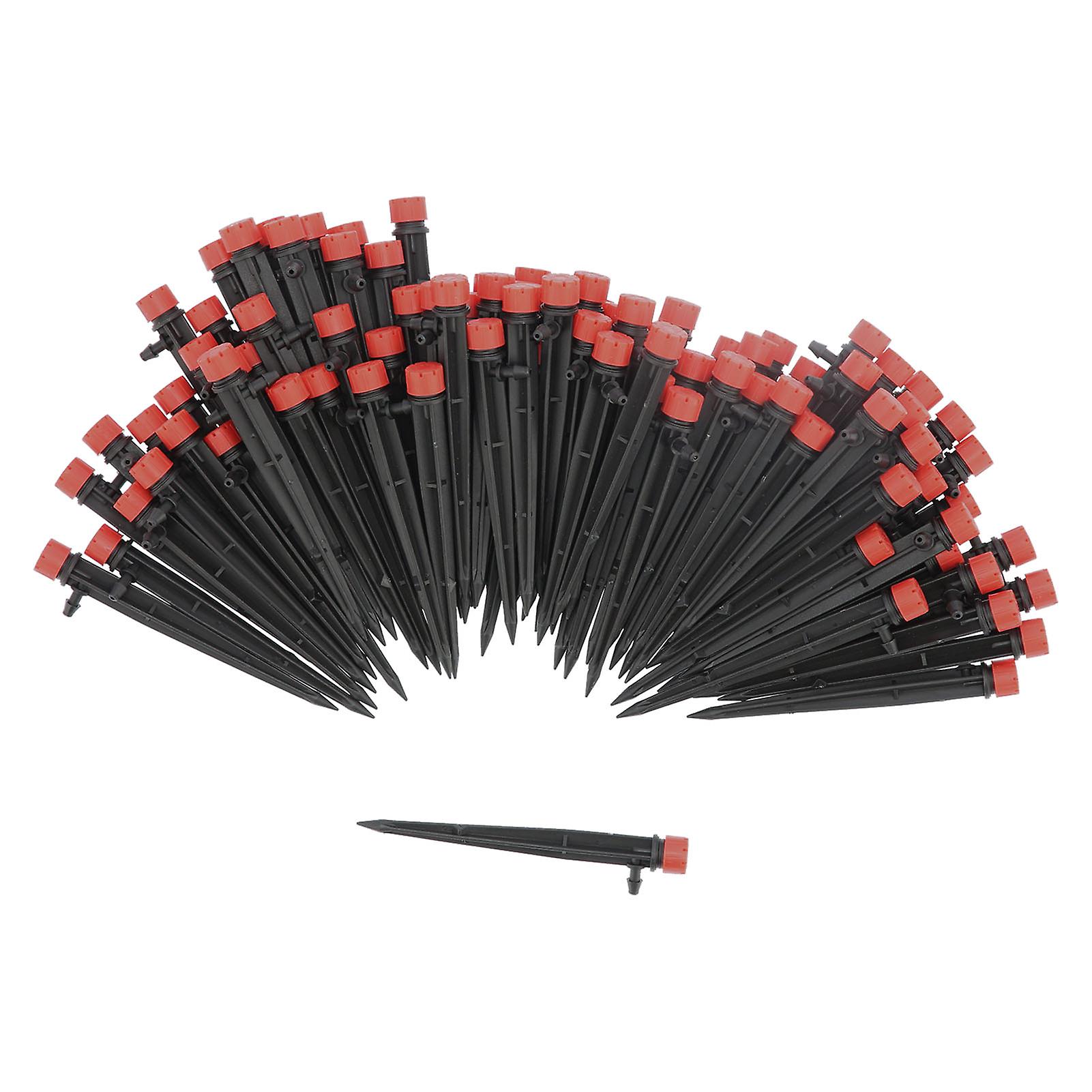 Drip Sprinkler 200PCS 360 Degree 8‑Hole Adjustable Irrigation Dripper Water Flow Drip Irrigation System for 4/7 Hose
