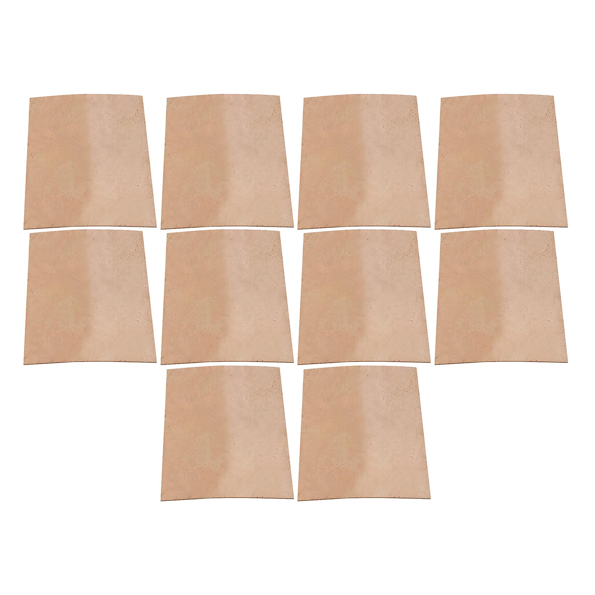 10PCS 萨克斯管颈部软木 15x10x0.15cm 软木板乐器配件