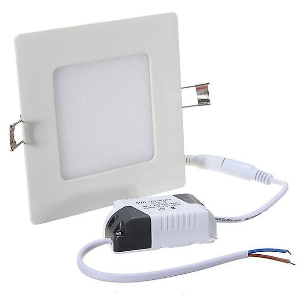 8W Square Ceiling Panel White/warm White Led Lighting Ac 85~265v