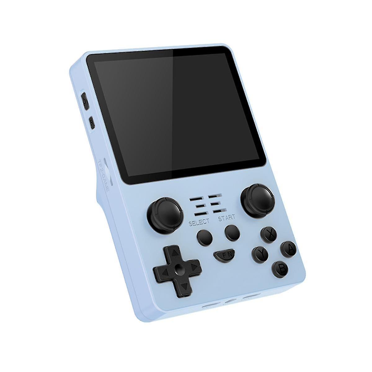 Console de jeu rétro 16g + 32g 3,5 pouces Ips écran portable console de jeux vidéo système open source (noir